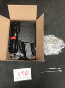 Box of Sennheiser G2/G3 rack hardware & BNC antennas