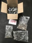 Box of metal glands and conduit accessories