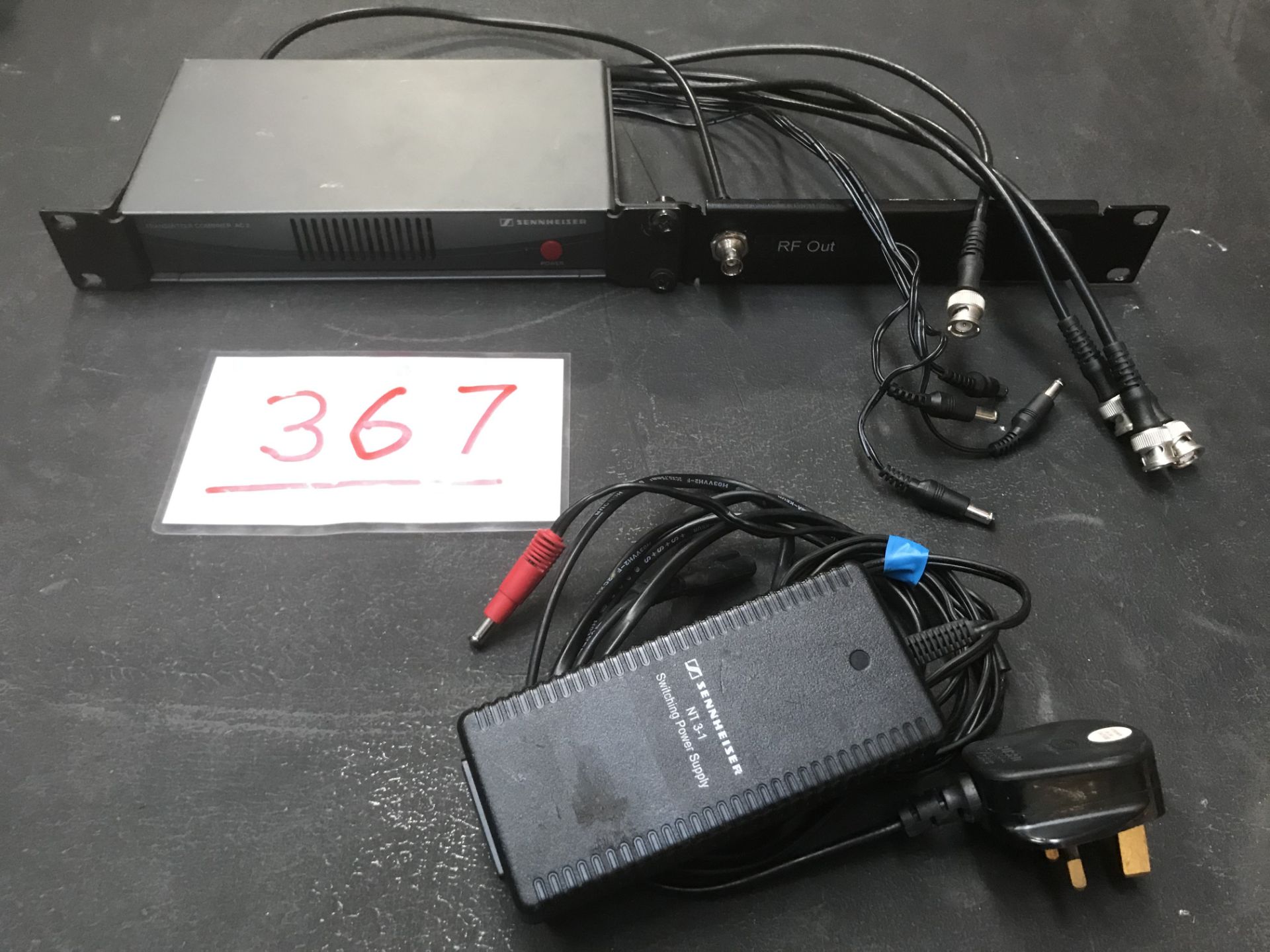 Sennheiser AC2 4 channel IEM combiner & PSU