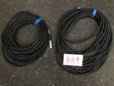 2x 20m EP5 cables â€“ Metal Amphenol ends