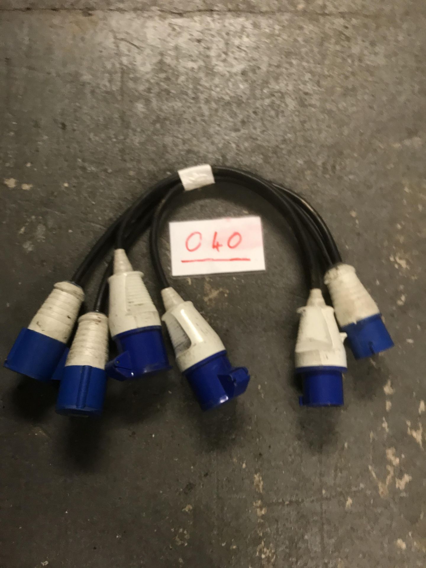 5x 32A 2 way splitter