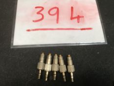 5x DPA DAD6019 microdot to 3.5mm locking jack adaptor