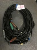 Camlock 5 wire set 10m, 50mm cable