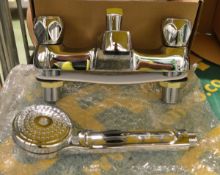 Bristan Club Luxury Bath Shower Mixer Taps - Chrome Plated