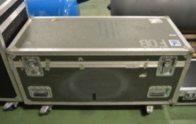 Wheeled Flight Case - L1240 x W550 x H690mm