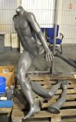 Male Grey Full Body Display Mannequin