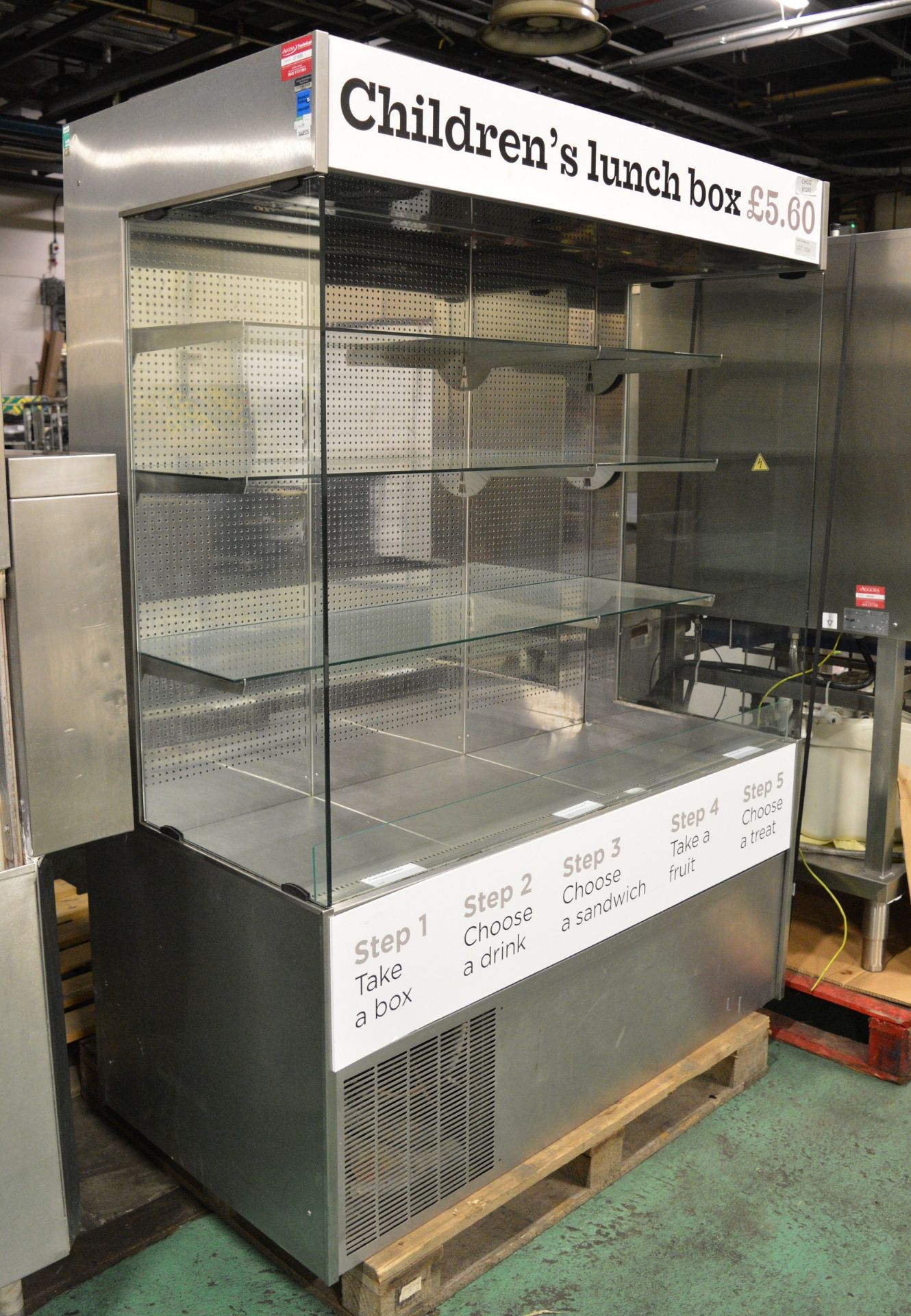 Sandwich chiller display counter - 1380 x 740 x 1880 - Image 2 of 4