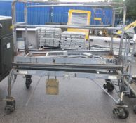 Mobile Grey Maintenance Platform - L2400 x W1330 x H1060mm