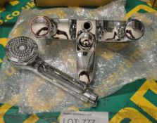 Bristan Club Luxury Bath Shower Mixer Taps - Chrome Plated