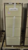 4 Drawer Filing Cabinet - L470 x W620 x H1320mm