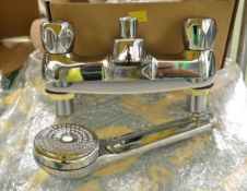 Bristan Club Luxury Bath Shower Mixer Taps - Chrome Plated