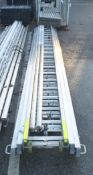 AS Firemans Triple Ladder with Spares - approx 18ft