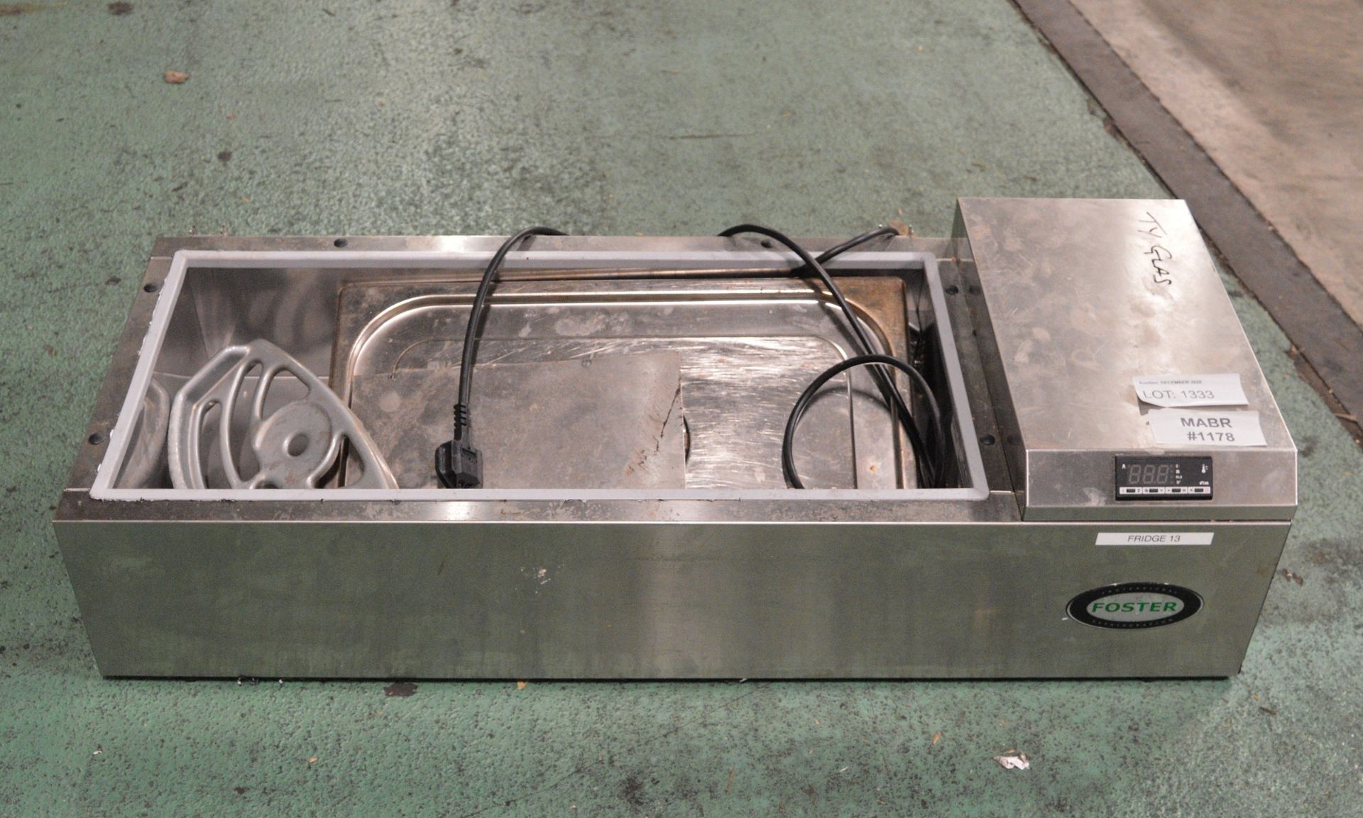 Foster refrigerated tray unit