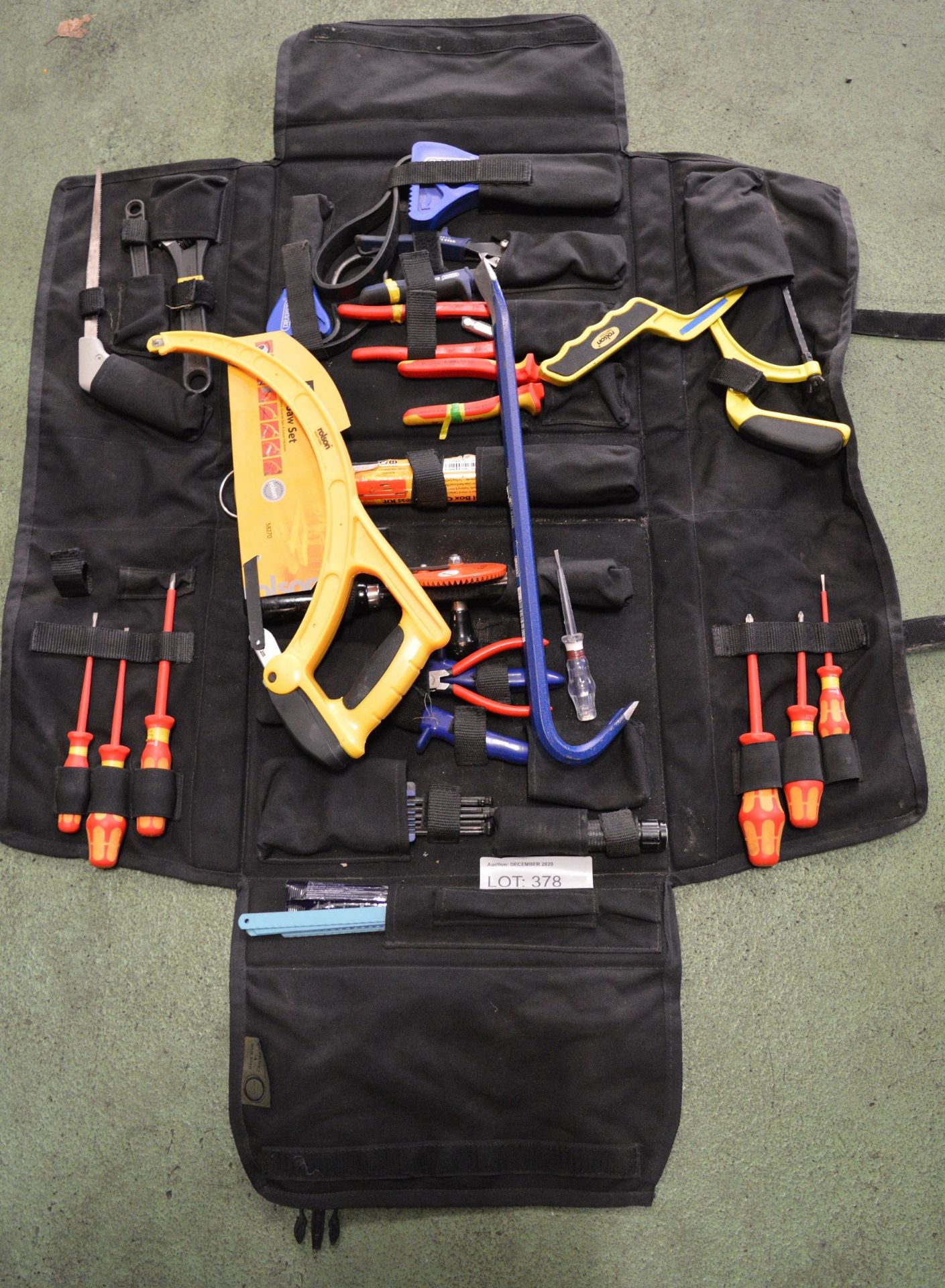 Electrician Tool Set & Tool Roll