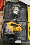 Dewalt DW331K 240 Jigsaw in case