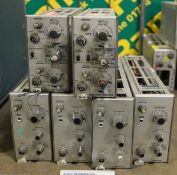Tektronix plug in modules - 4x 7A19, 1x 7A26, 1x 7A24