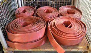 10x Flat Hoses - 11cm wide (Various Lengths)