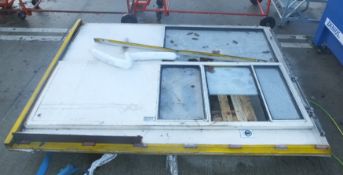 Sliding door panel assembly - AS SPARES