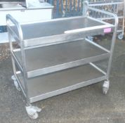 3 shelf trolley