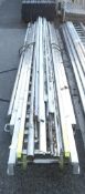 AS Firemans Triple Ladder with Spares - approx 18ft