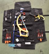 Electrician Tool Set & Tool Roll