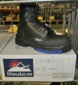 Safety boots - Himalayan 5162 Hi Grip Combat black - UK7