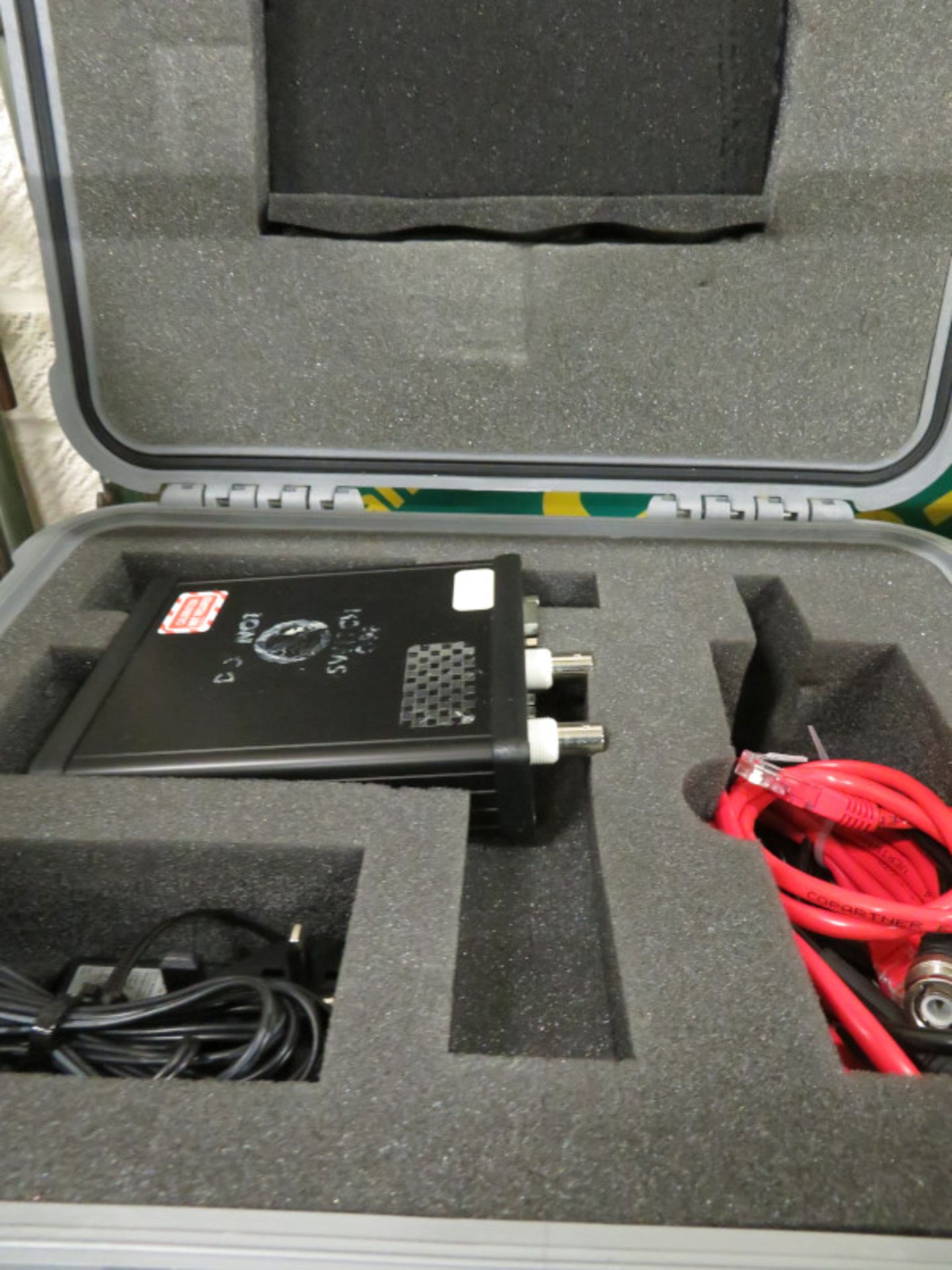 Quartzlock E8-X GPS Frequency Reference Unit In A Case