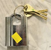 Abloy Finland Pad Lock & Keys