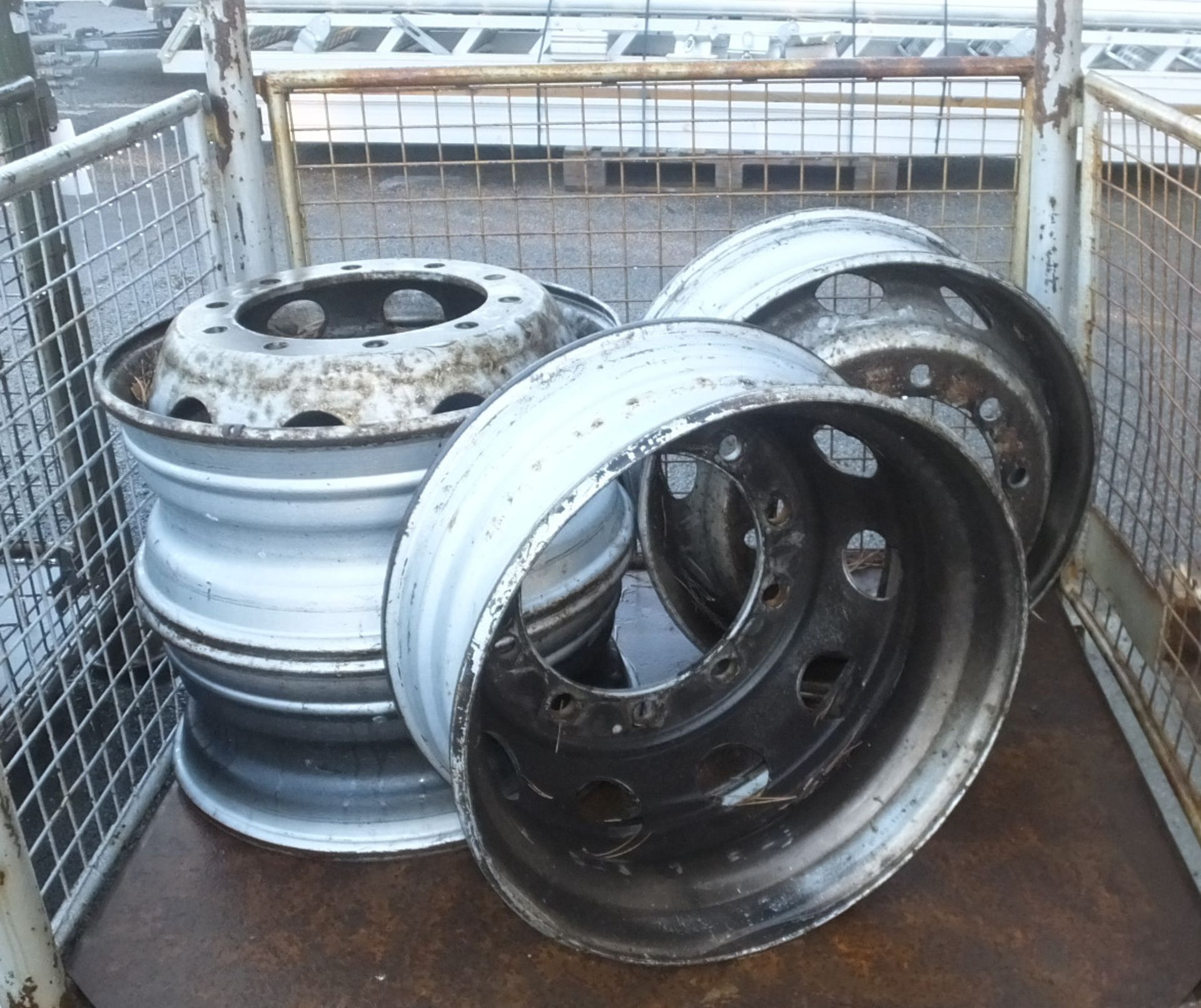 4x HGV Wheel Rims - 22.5in