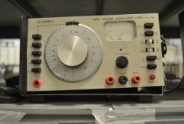 Farnell LFM4 Sine Square Oscillator 10Hz-1MHz (damage to top of unit)