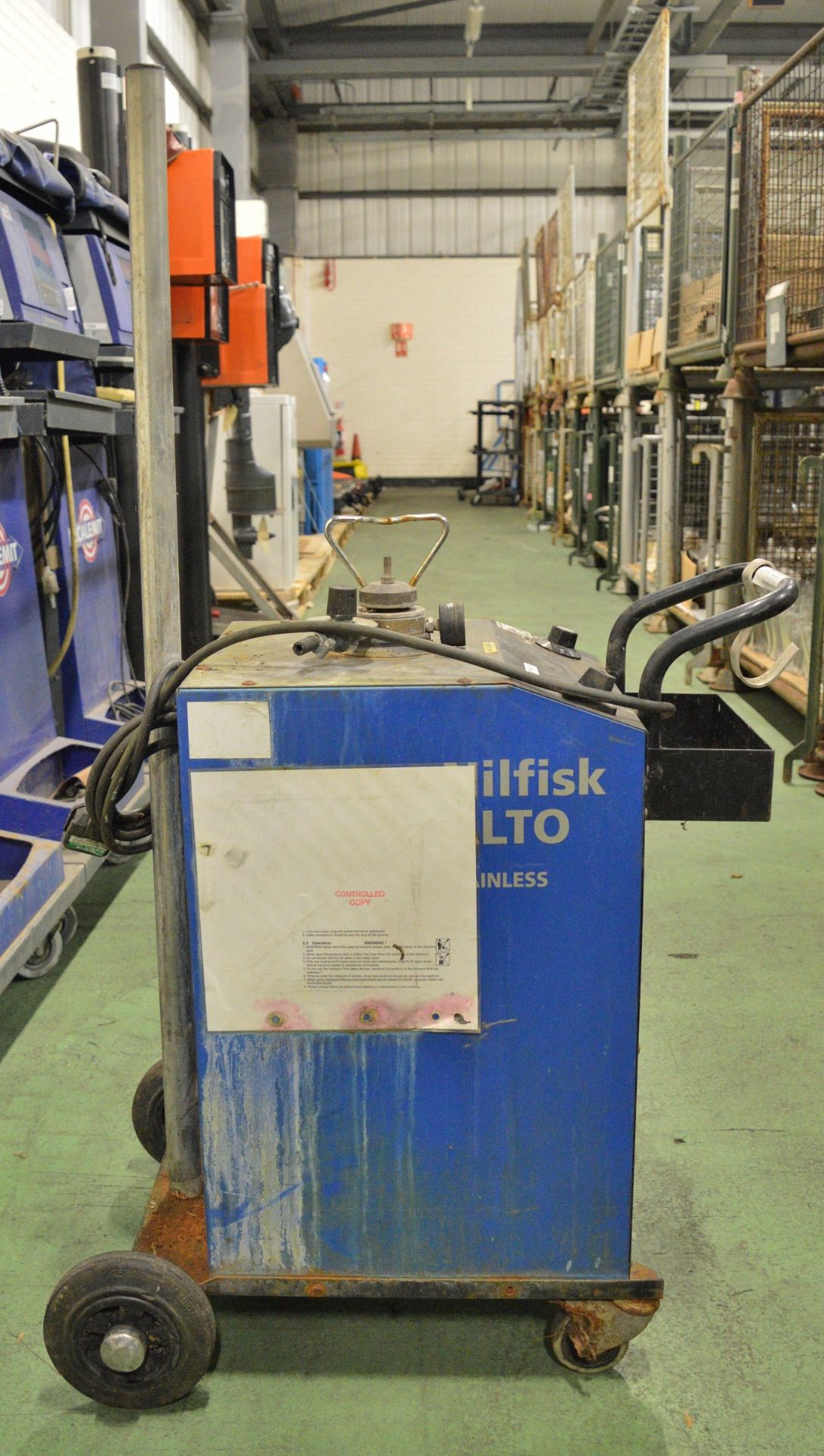Nilfisk Alto B9 Stainless Pressure Washer Unit - No Gun - Image 2 of 3