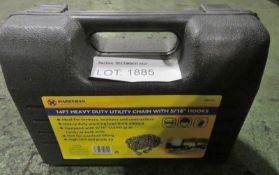 14ft Heavy Duty Utility Chain with 5/16" Hooks