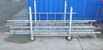 4x Scaffolding ladders