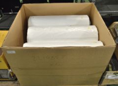 6x Darcy Oil Selective Sorbent Rolls - White - 1000mm x 45mtr