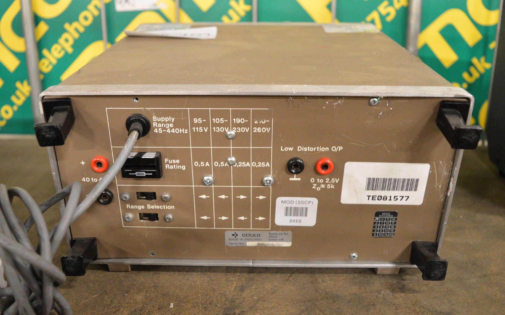 Gould J3B Signal Generator - NSN 6625-99-543-5163 - Image 3 of 3