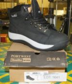 Safety boots - Portwest Steelite work - MId Cut Nubuck - UK5 / Euro 38