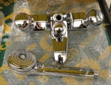 Bristan Club Luxury Bath Shower Mixer Taps - Chrome Plated