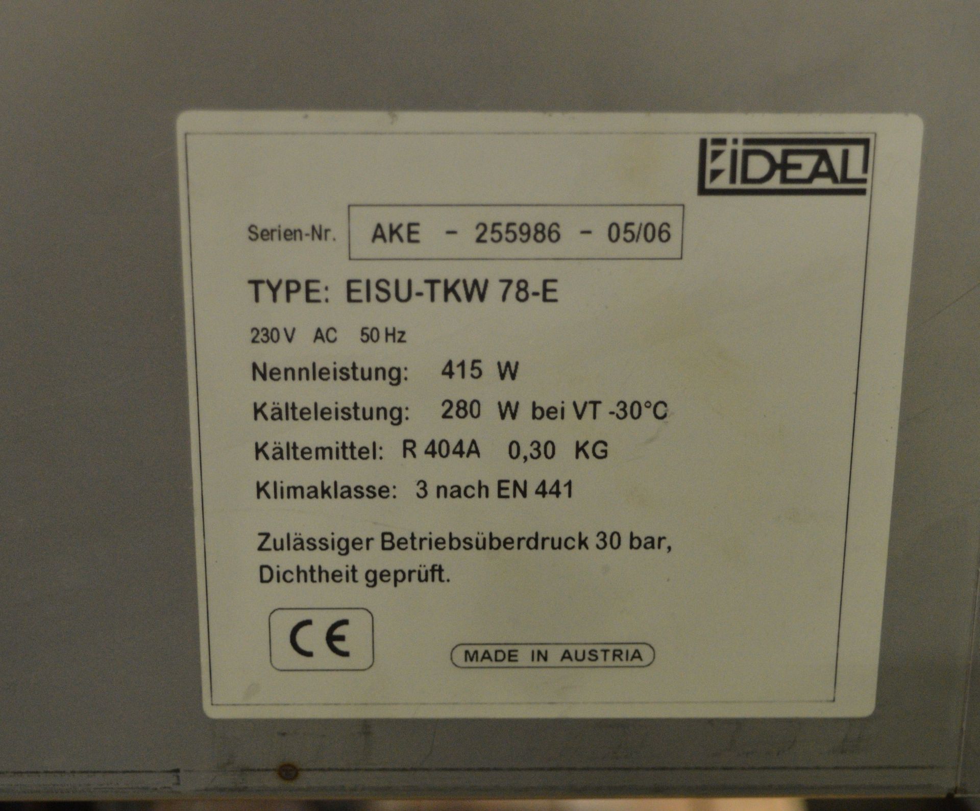 Ideal EISU-TKW-78-E chiller display unit - 810mm wide - Image 4 of 5