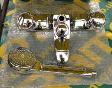 Bristan Club Luxury Bath Shower Mixer Taps - Chrome Plated