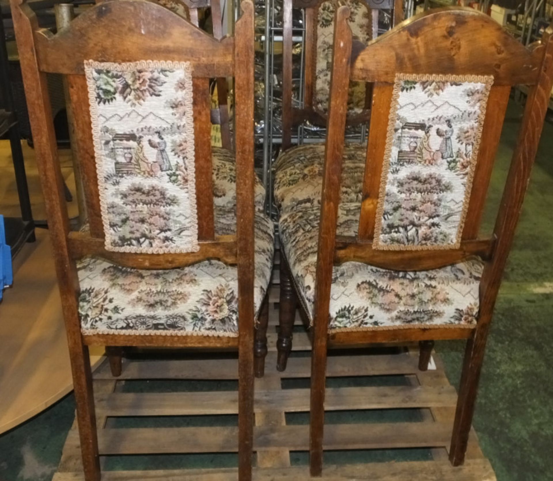 4x Dining chairs - Image 3 of 3