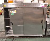 Moffatt double sliding door cabinet - 1800 x 800 x 1600