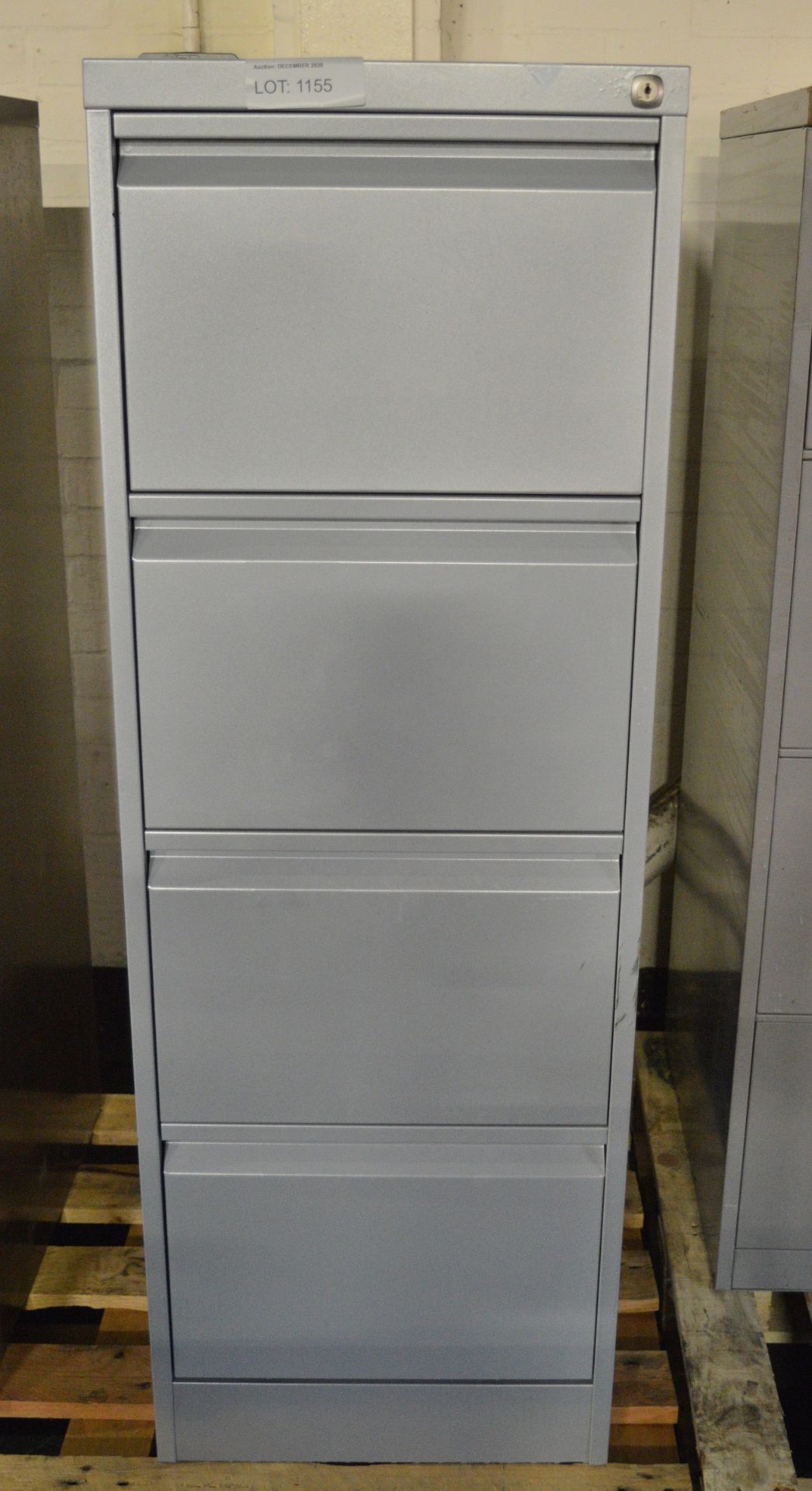 4 Drawer Filing Cabinet - L470 x W620 x H1320mm