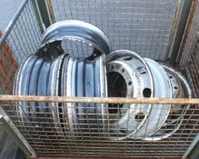 5x HGV Wheel Rims - 22.5in