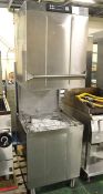 SMEG pass through dishwasher - type 4004 CWC 520SD