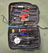 Electrician Small Tool Sets with Pouch Bag
