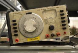 Farnell LFM4 Sine Square Oscillator 10Hz-1MHz (damage to top of unit)