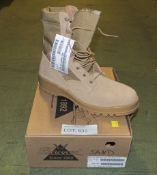 Thorogood Desert-Tan Hot Weather Boots - Size UK 10.5