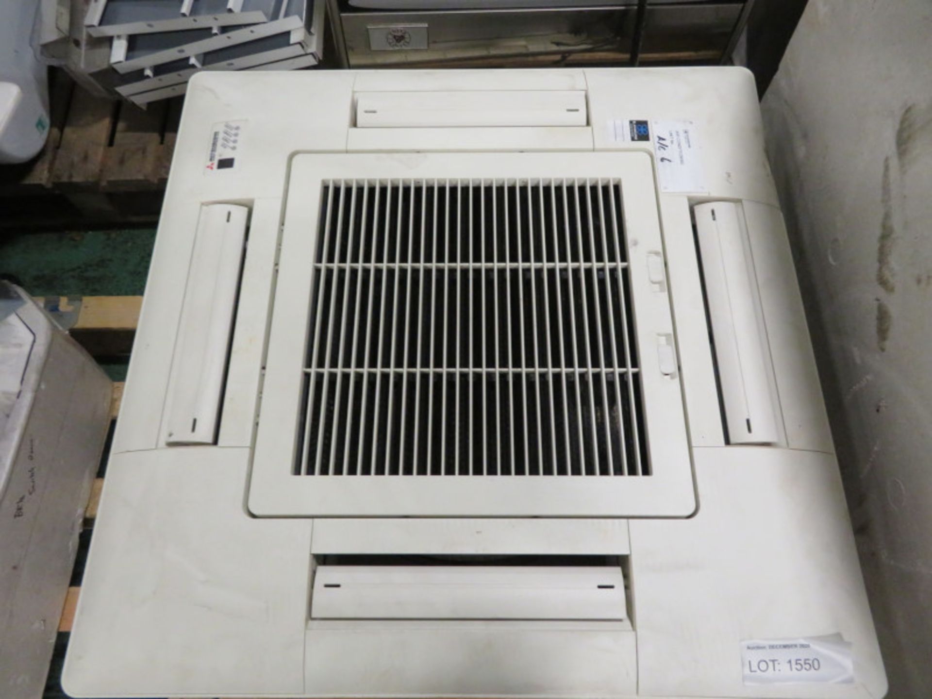 2x Mitsubishi Daiya FDTCA201 5.0kw Ceiling Casette air conditioning units & Mitsubishi FDT - Image 3 of 8