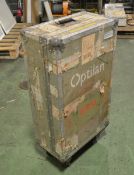 Transit case - 810 x 500 x 270 on wheels - Optilan