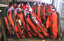 11x Heavy Duty Red Rescue Bags